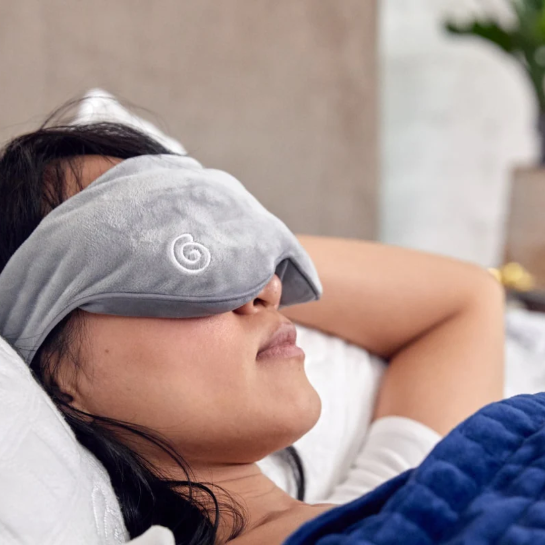 Weighted sleep mask