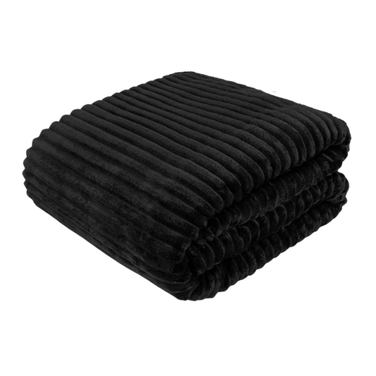 Textured Fleece Throw