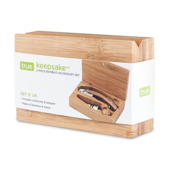 Keepsake: 2-Piece Bamboo Accessory Set